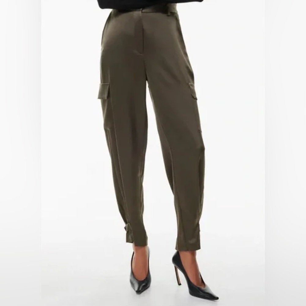 Aritzia babaton refined silk cargo pant—never worn!